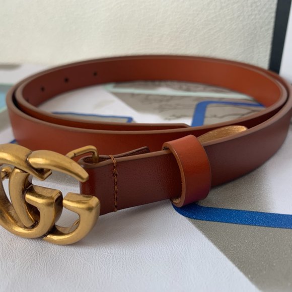 Leather belts with Gucci buckle main image 6